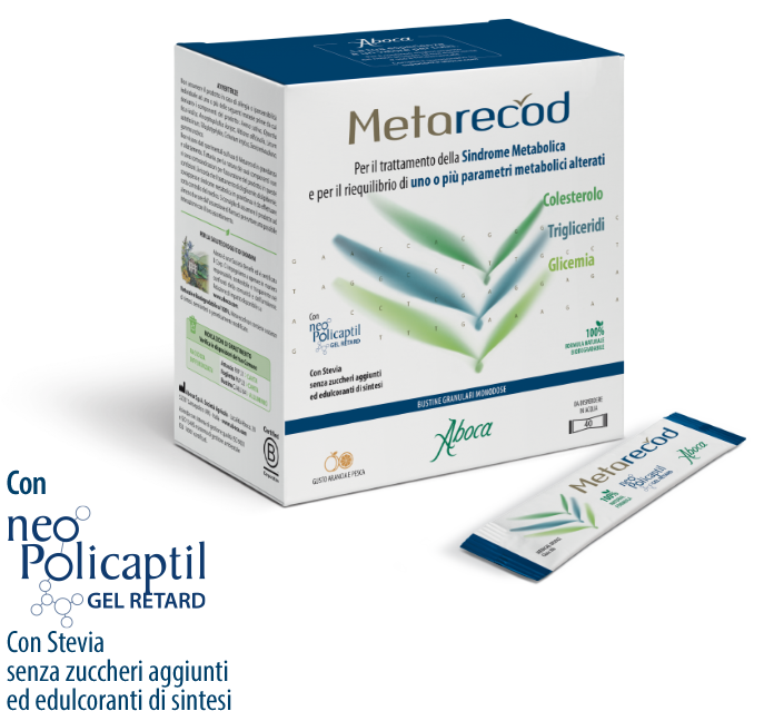 Aboca Metarecod 40 Sachets Granules Riequilibrio Metabolism